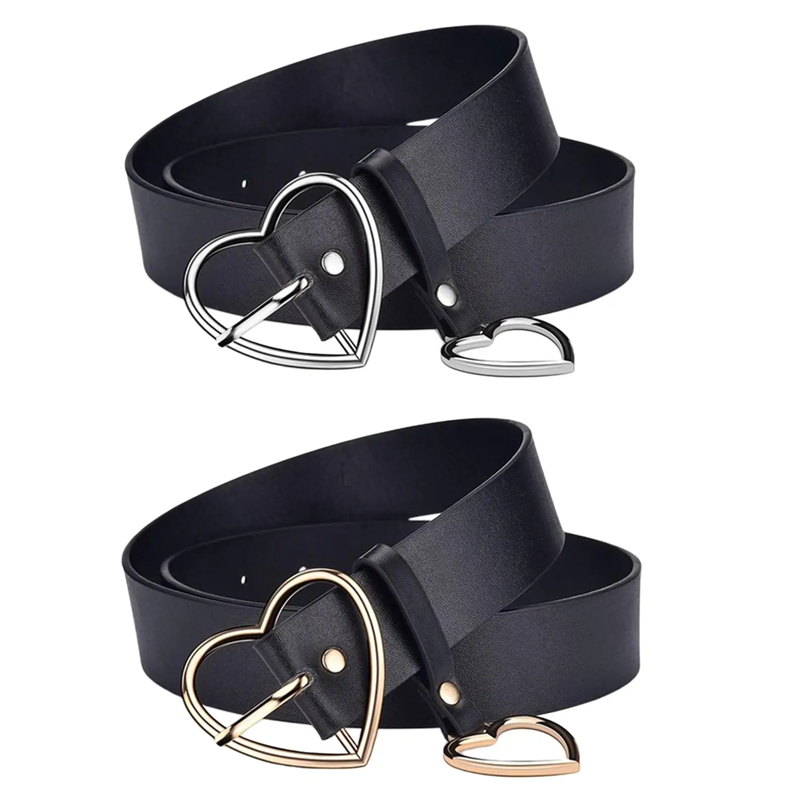 Women Adjustable Skinny Leather Belts Ladies Casual Belts for pants Shorts Pants