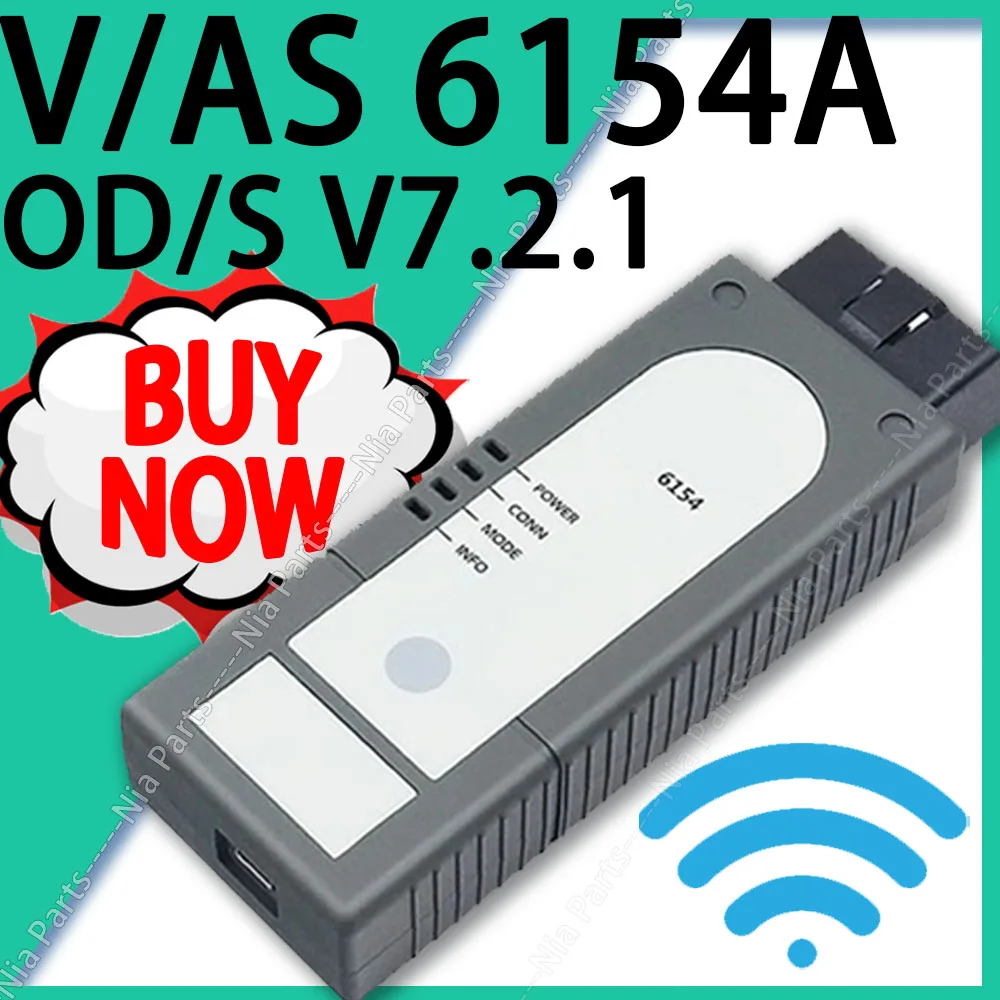 WiFi V-AS 6154 ODIS V7.2.1 OBD2 Code Reader Programming Tool scanner automotriz inspection tools tuning Repair Device VA-S 6154A