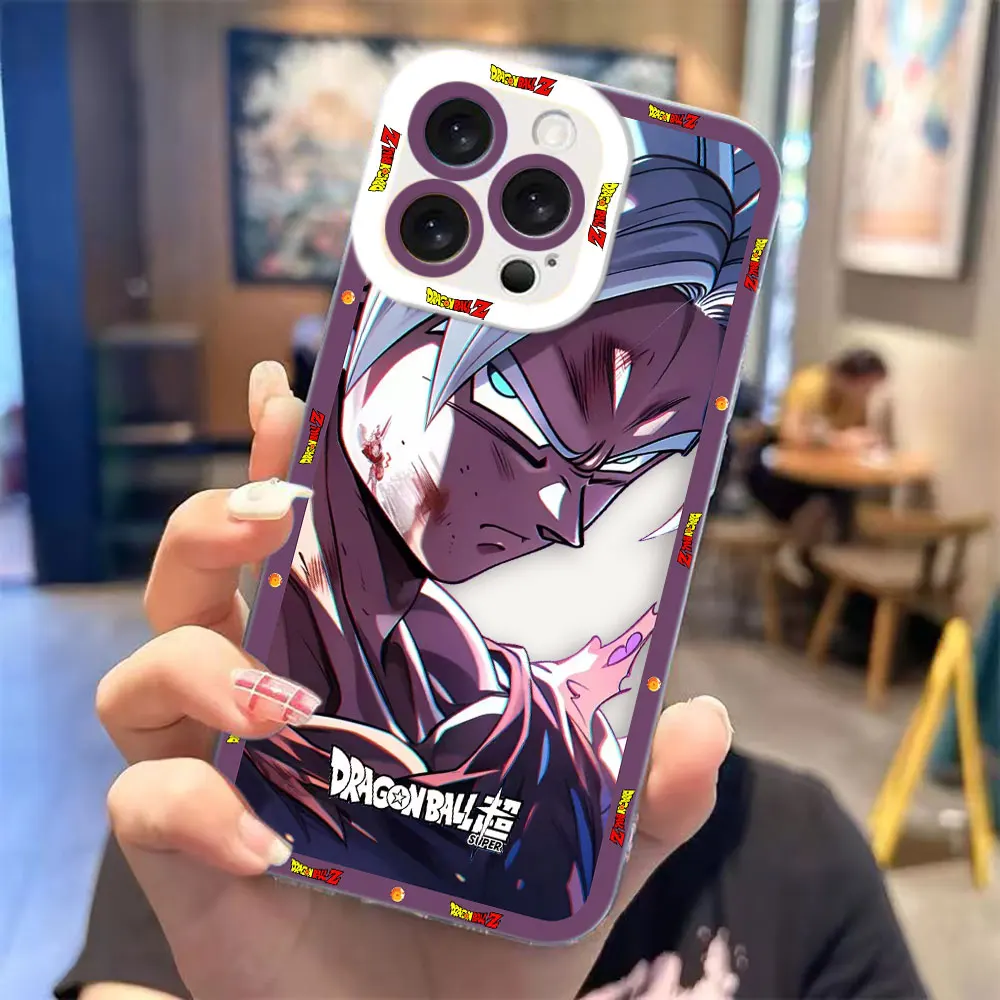 Clear Phone Case For Infinix TECNO POVA 2 4 3 5 SMART 6 7 8 NOTE 10 11 12 30I 50 CAMON 20 30 40 Cover D-Dragon Ball Super Saiyan
