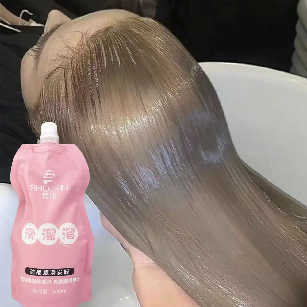 

Magical Keratin Hair Mask 5 Seconds Repair Damage Frizzy Treatment Scalp Hair Root Shiny Balm Straighten Soft Hair Care 30ml/500