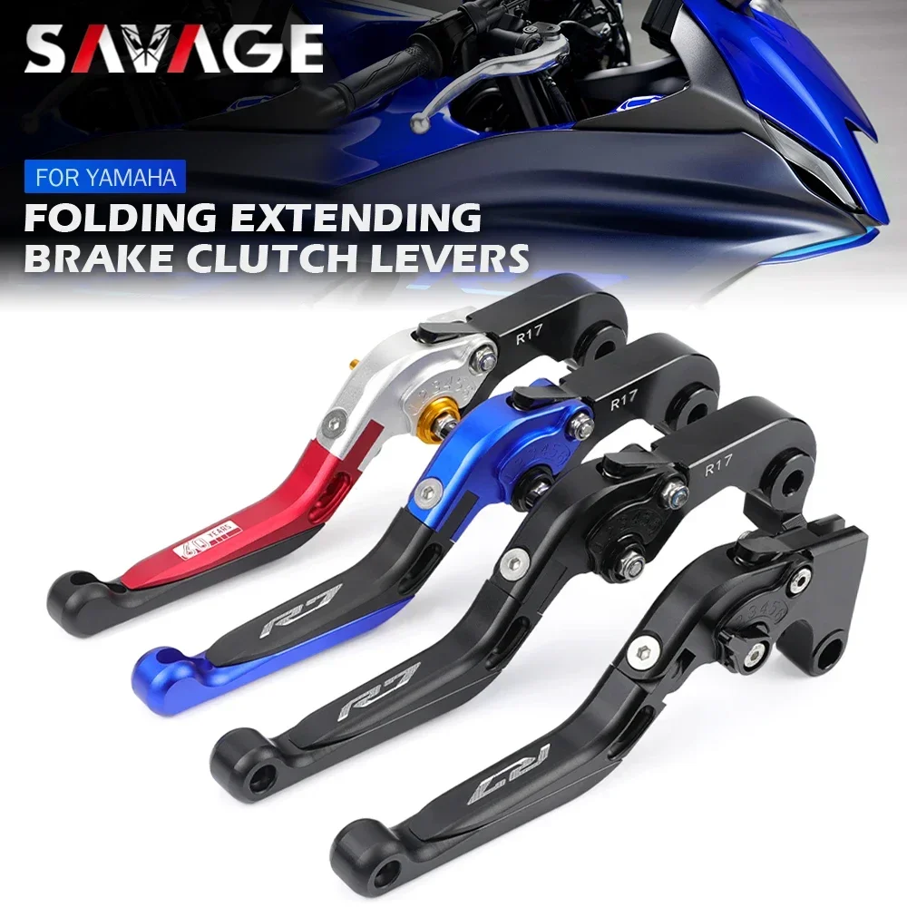 R7 Folding Clutch Brake Levers For YAMAHA YZF R7 2021-2024 Motorcycle Accessories Adjustable Extendable Brake Handles YZFR7 2023