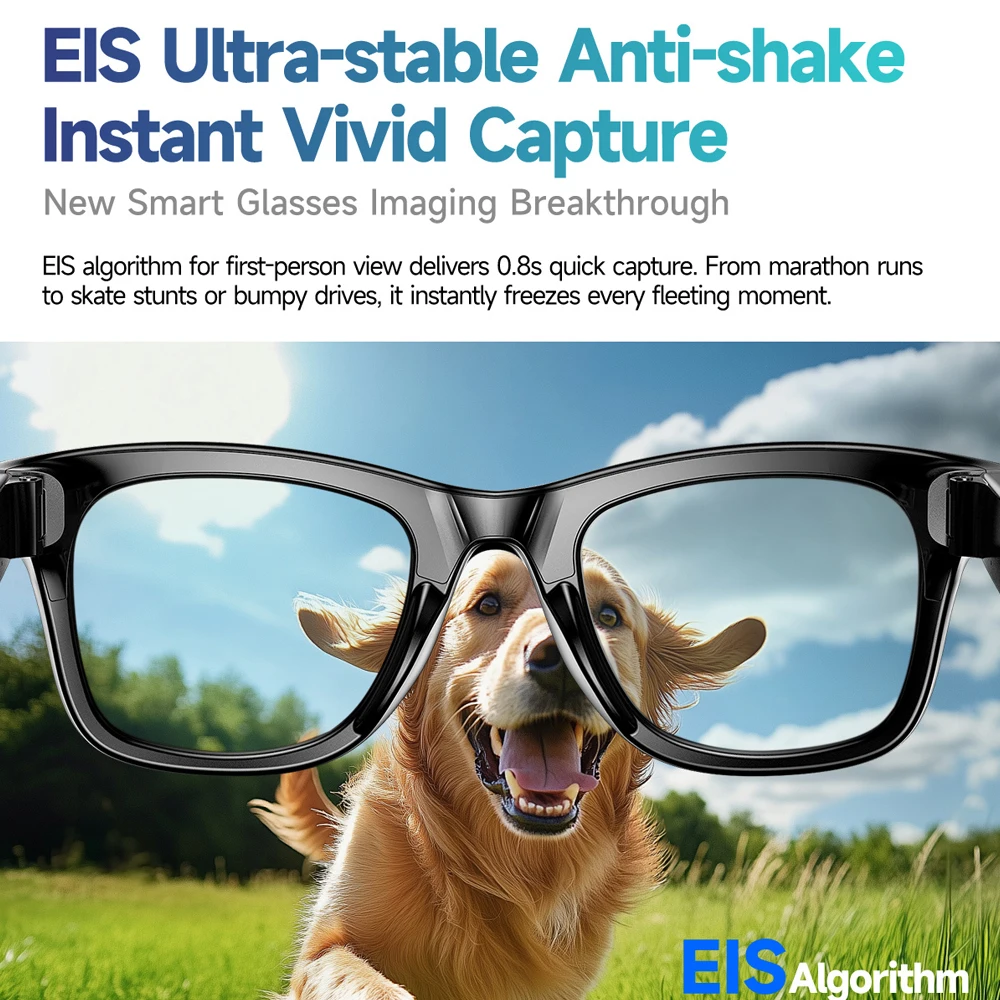 VALDUS W610 Smart Glasses Man With HD Camera AI Voice Translation WIFI+Bluetooth Transmission 4GB 2025 New Sunglasses For Woman