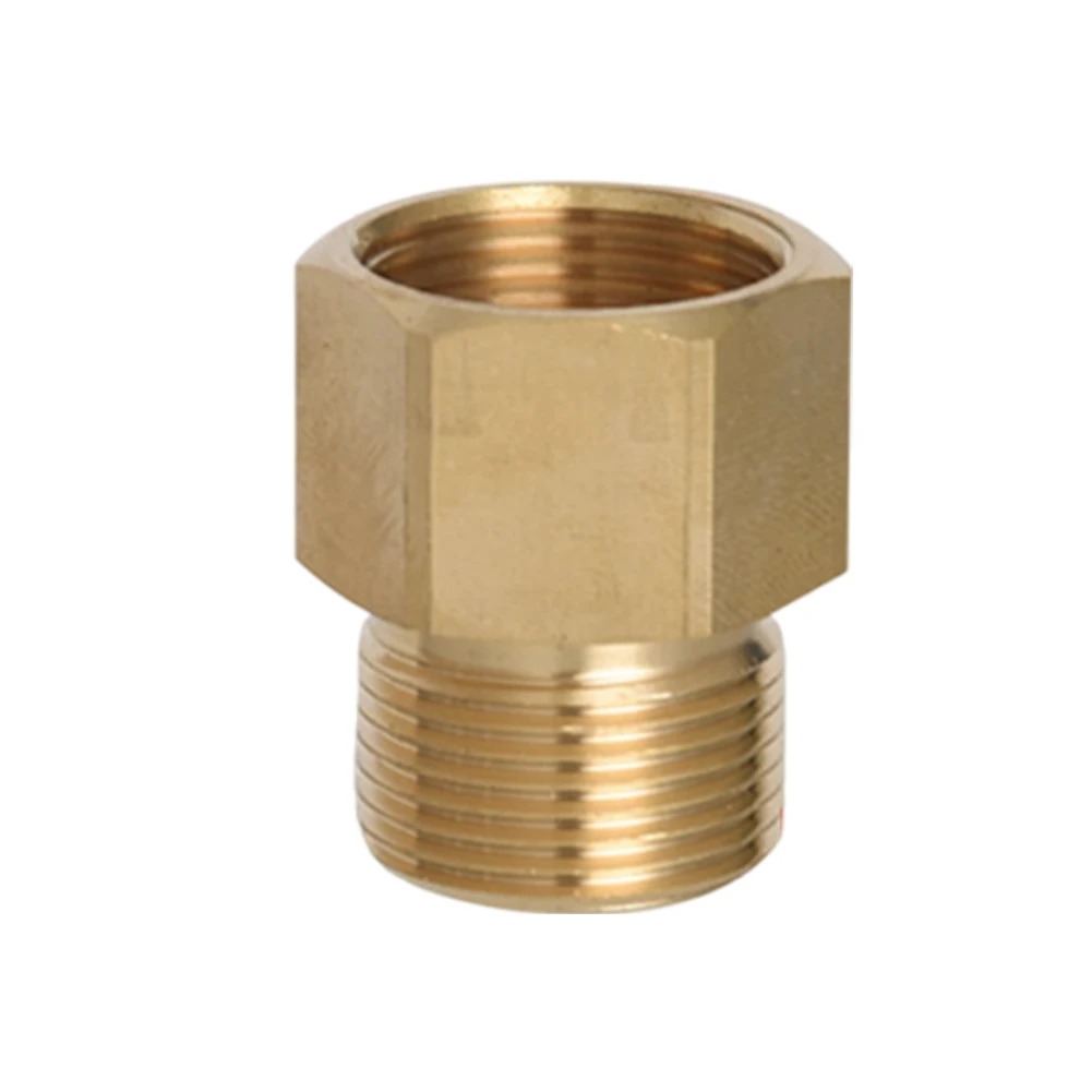 Pressure Adaptor Gold Pressure Hose for m22 Swivel Fitting Daily Use Double Inner Cable Hard Texture Pressure Adaptor