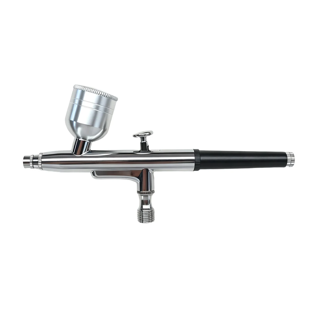Multi-Purpose Dual-Action Gravity Airbrush with Mini Compressor Spray Pen Set for Spray Auto Graphics Art Crafts Tattoos Cake