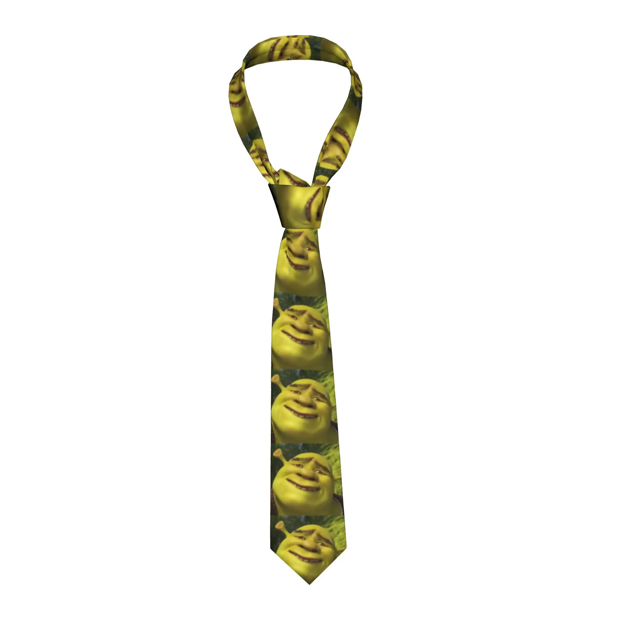 Shreks Memes Anime Neckties Me - Skinny Tie Men avis et prix
