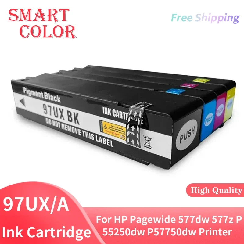 97UX 97UA 972X 973X 974X 975X 973A Universal ink cartridges For HP Pagewide 577dw 577z P55250dw P57750dw Printer 972A 913A