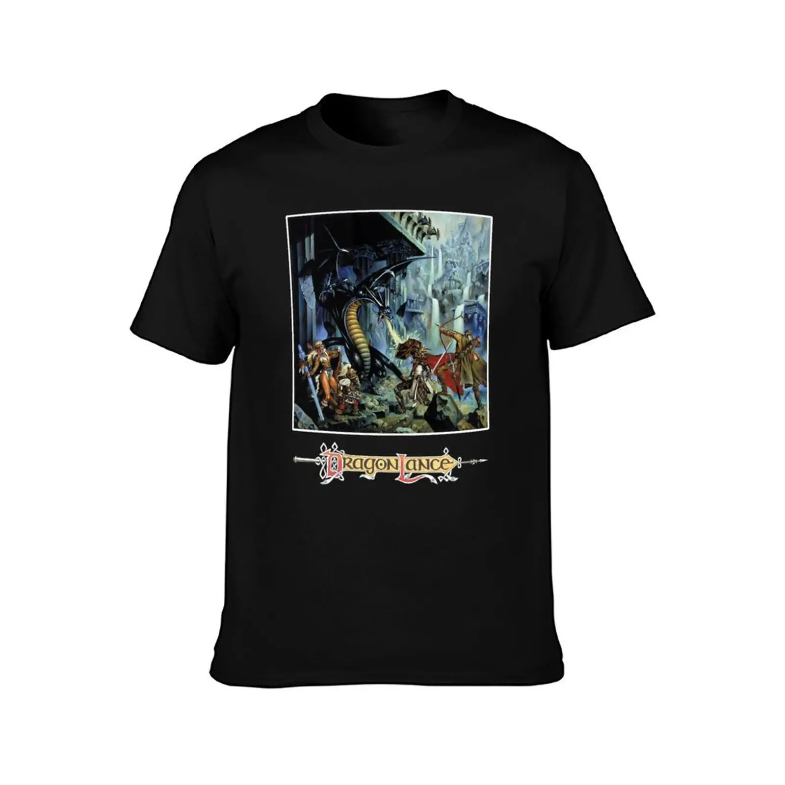 Dragonlance Advanced Dungeons, Dragons of Despair T-Shirt cotton t shirt pack T-Shirt