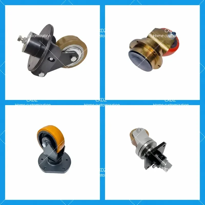 Electric Forklift Lift Auxiliary Wheel Frame Assembly