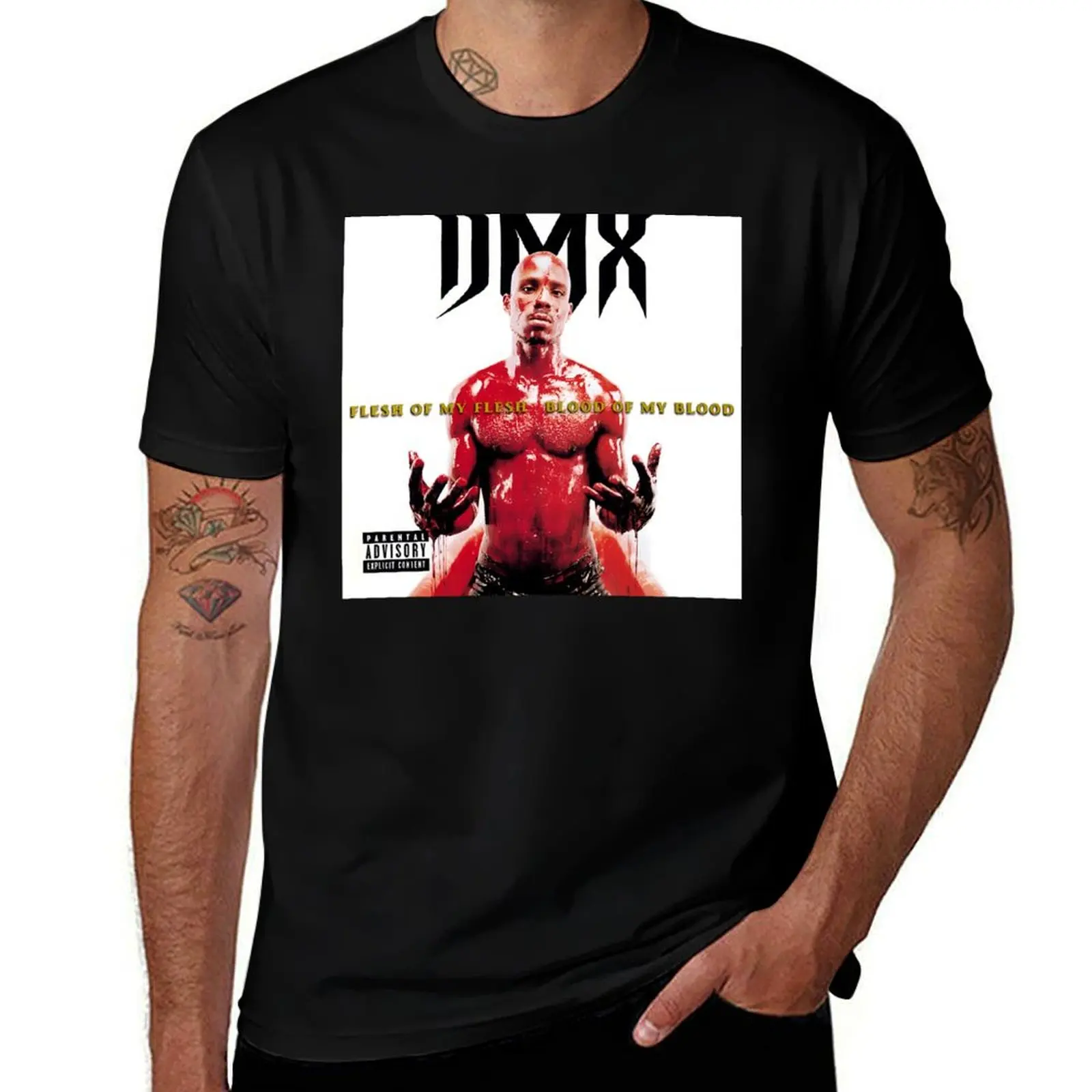 

Flesh Of My Flesh, Blood Of My Blood': DMX's Great Hip-Hop T-Shirt Large Size Casual Short Sleeve Top