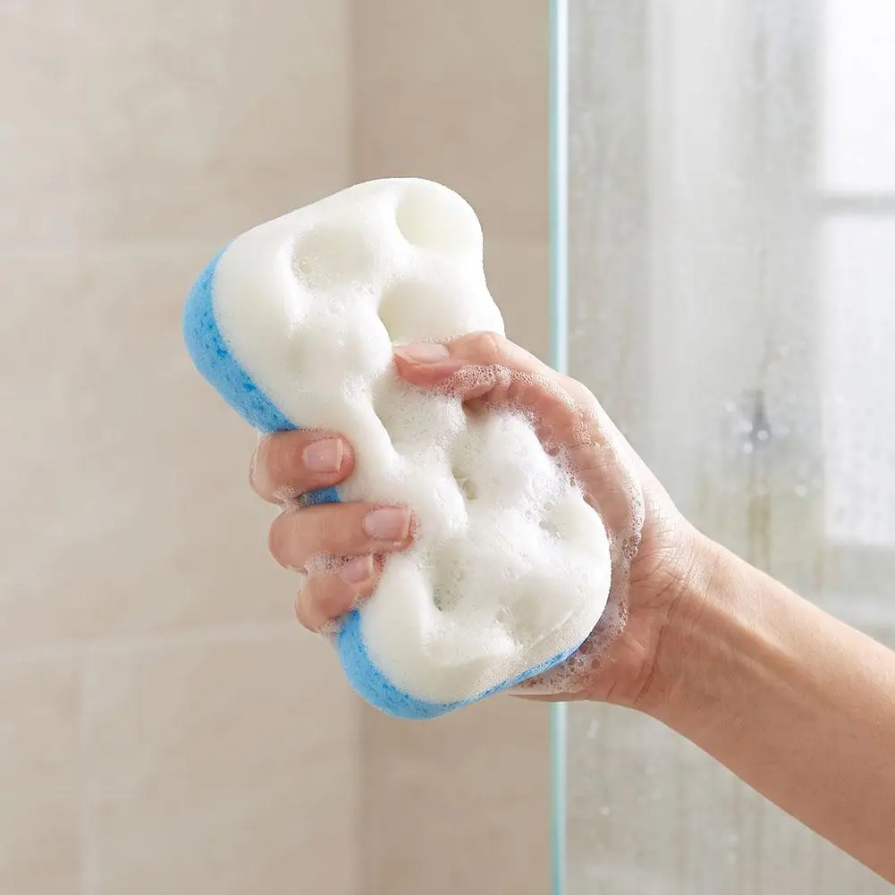 Bath Sponge Women/Men Exfoliating Body Sponges Bath Sponges Pouf Foam Loofahs Sponge To Spa Reusable Bathing Accessories