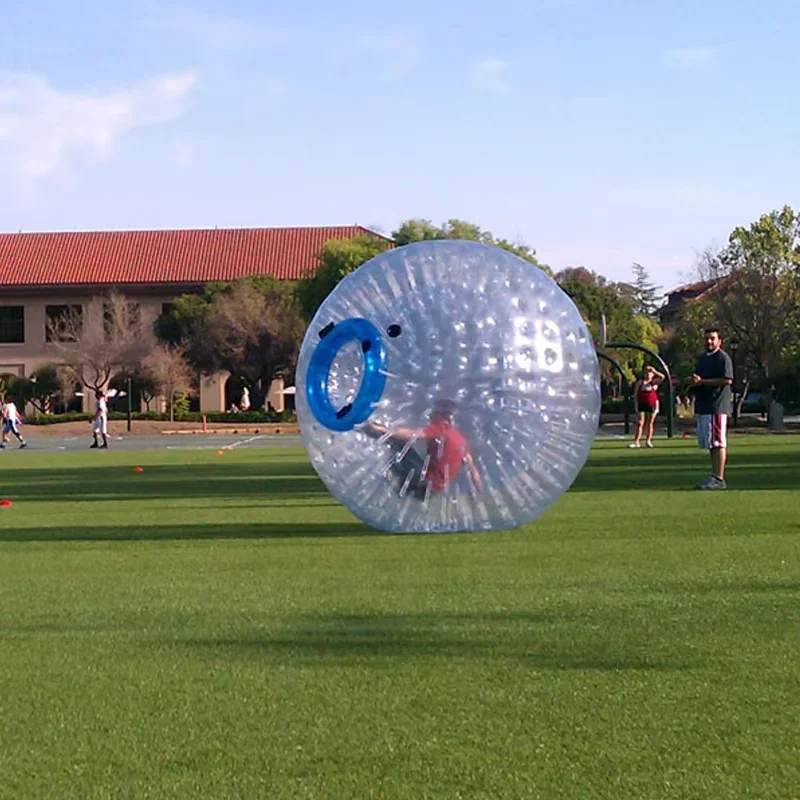 Inflatable Zorb Ball ยักษ์ขนาดมนุษย์หนูแฮมสเตอร์สําหรับคน Go ภายใน PVC หญ้า Ball/Snow Ball 2.5M