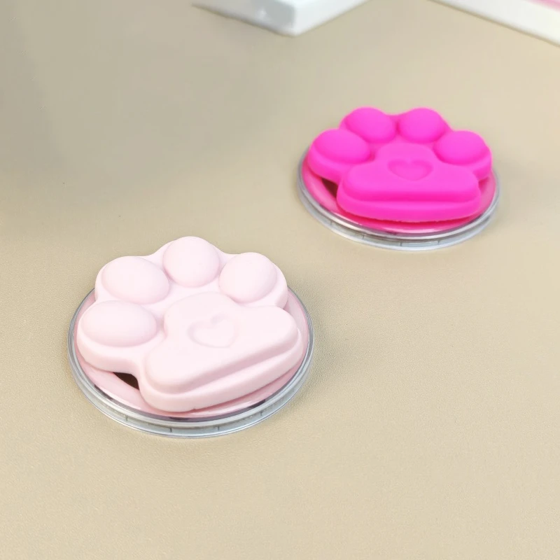 Pattes de chat en Silicone mignonnes coréennes pour téléphone magnétique Magsafe Griptok support de téléphone support universel anneau de téléphone poignée Tok pour iPhone 15