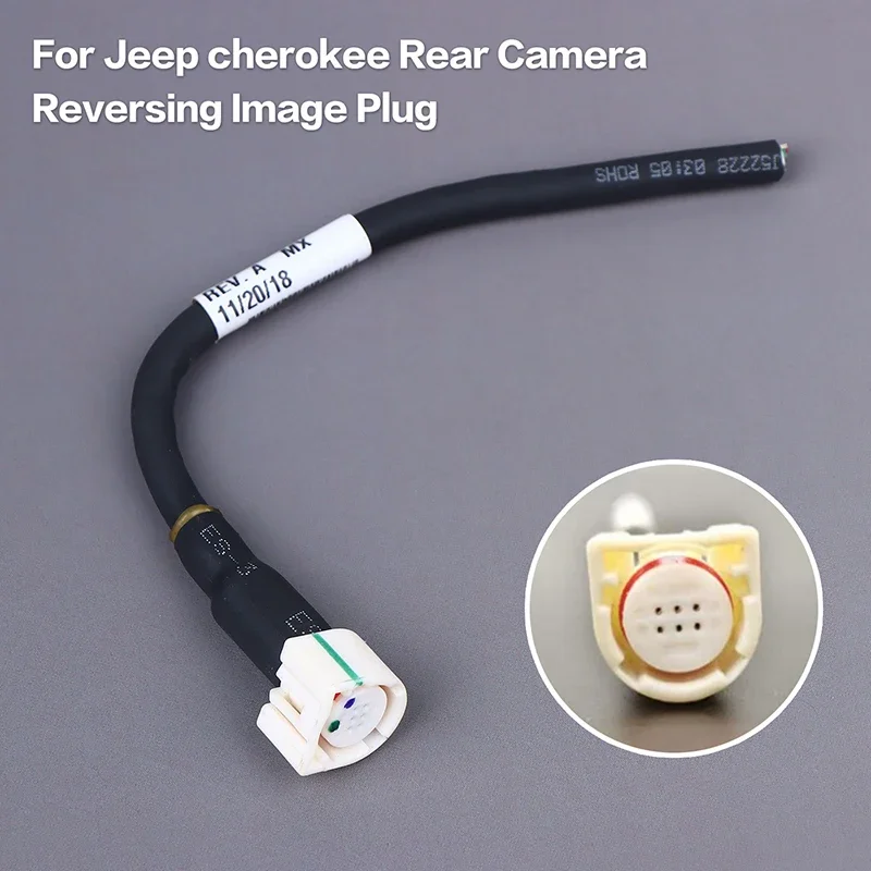 1Pcs For Cherokee Rear Camera Reversing Image Plug Connector 6Pin Wire Repair And Replacement Parts