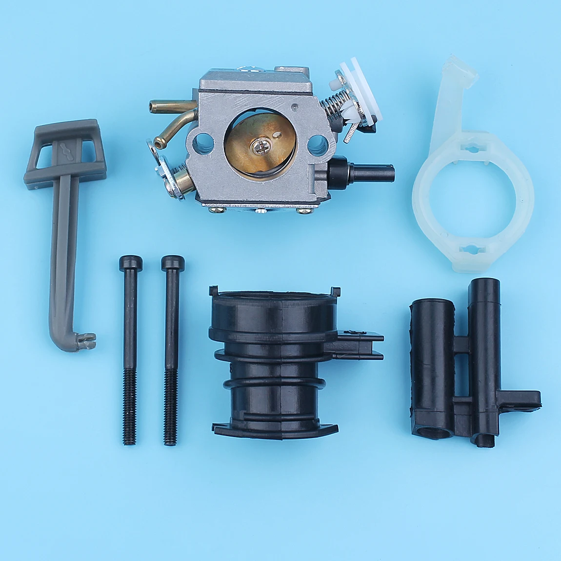 Carburador Coletor de Admissão Choke Haste Parafuso Suporte Kit para Husqvarna 365 372xp 371 362 372 Motosserra 503 28 3203 5032818-01