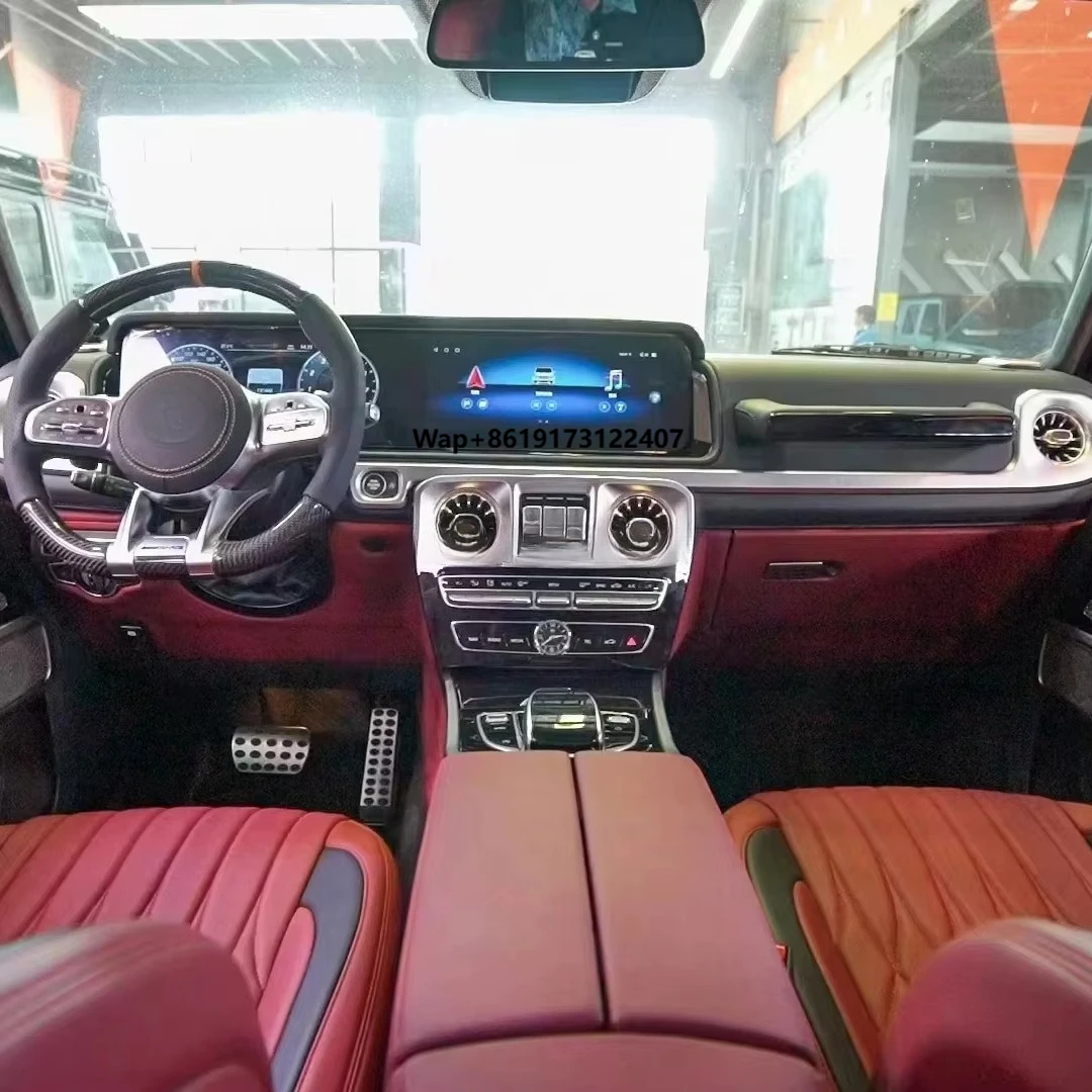 Pièces de réglage de voiture G500 classe G, Kits de décoration intérieure modifiée, Kits de mise à niveau intérieure de chariot classe G/g W463