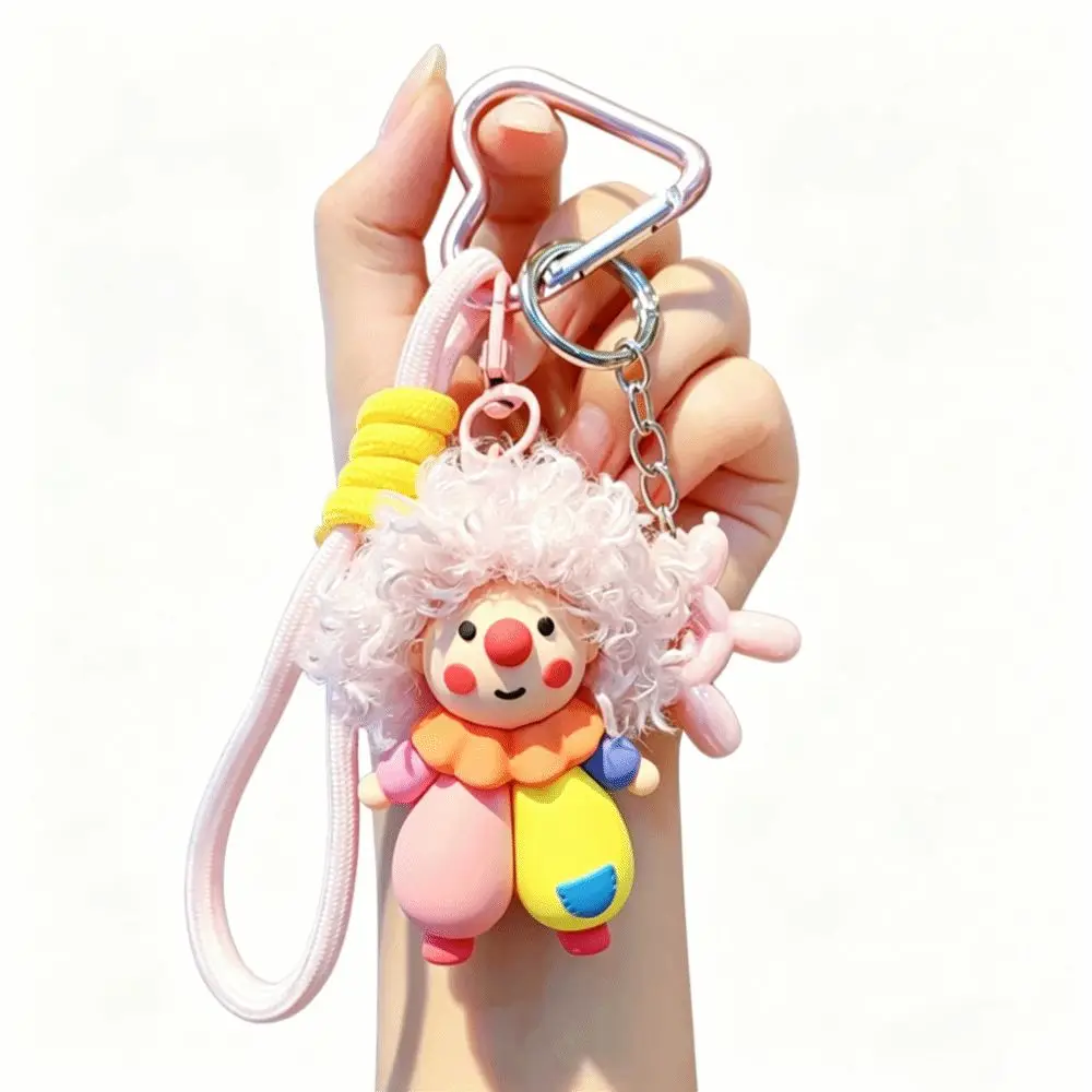Bag Charm Curly Doll Keychain Shaggy Small Plush Keychain Plush Fluffy Figure Pendant Bag Decoration