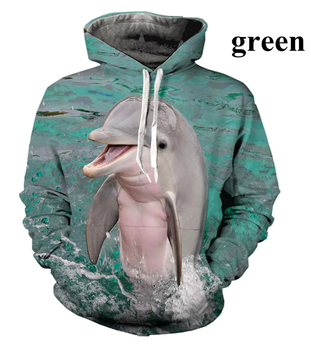 New 3D Printing Dolphin Fashion Men Women Tracksuits Crewneck  Hoodies Plus Size S-7XL Harajuku Four Seasons Casual