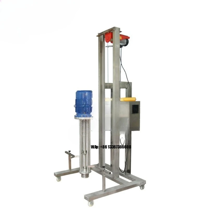 

Industrial Versatile Pneumatic Lifting High Shear Dispersion Rotor Stator Homogenizer Mixer