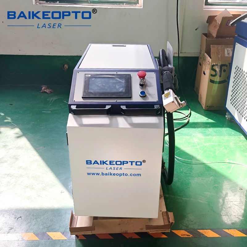 3000W high power laser cleaning machine Large steel structure ship rust removal Automatic customization