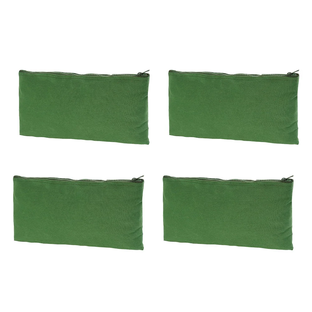 4Pcs Tool Bag Durable Canvas Storage Organizer Pouch High Quality Material Zipper Thick Wrench Holder Tool Bag