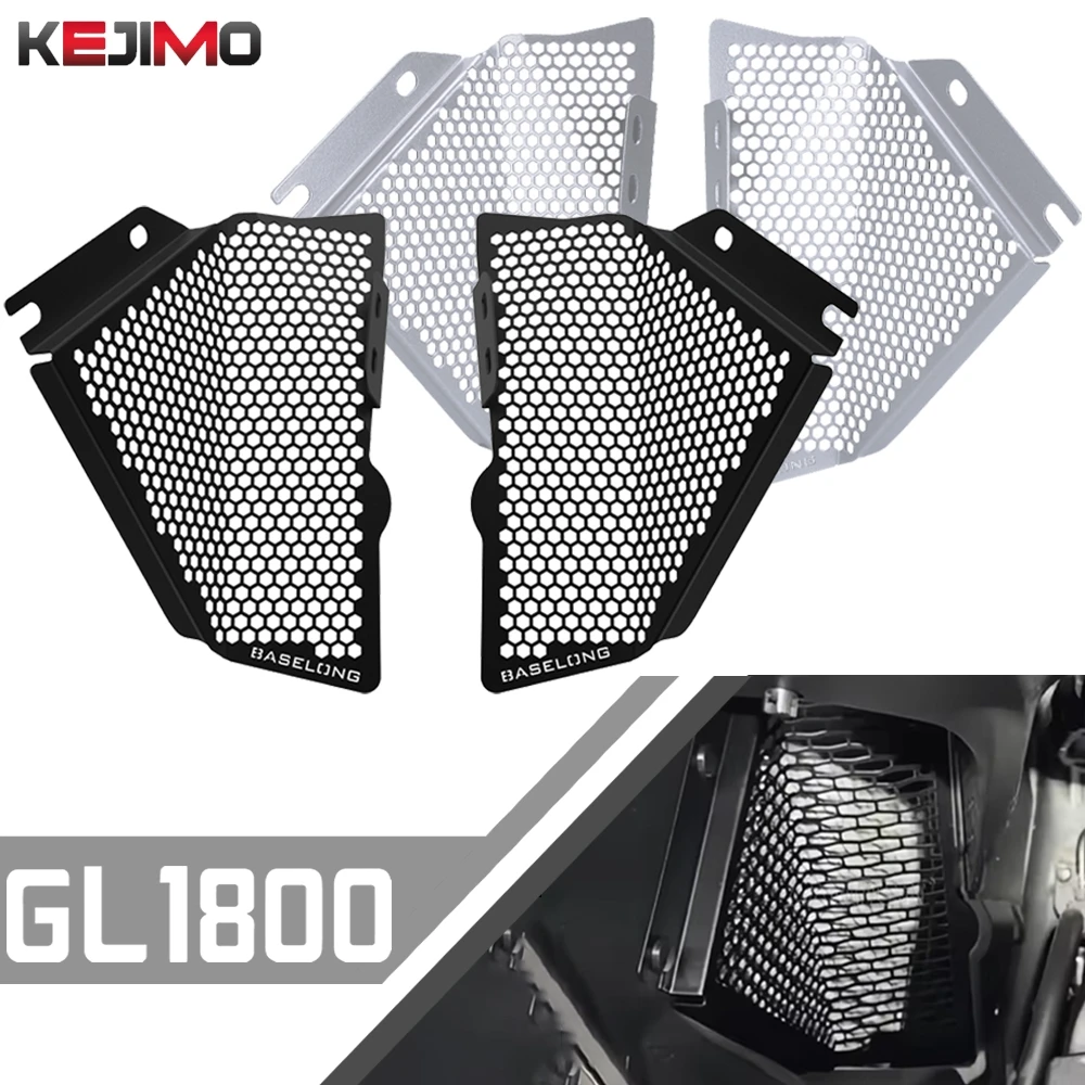 

Motorbike Accessories Radiator Grille Guard Cover Water Tank Net Protection For HONDA Gold Wing GL1800 F6B 2018-2023 2024 2025