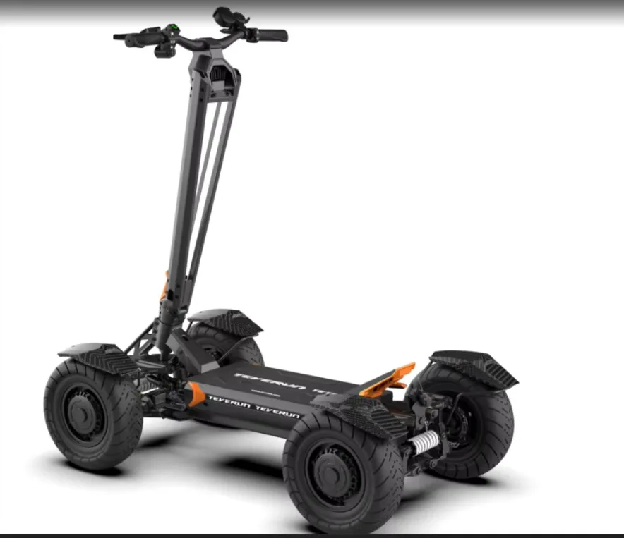 5000W High Torque Power Foldable Four-Wheel Electric Scooter – 200km Max Range, High Capacity Battery for Adults & Commuters view 3