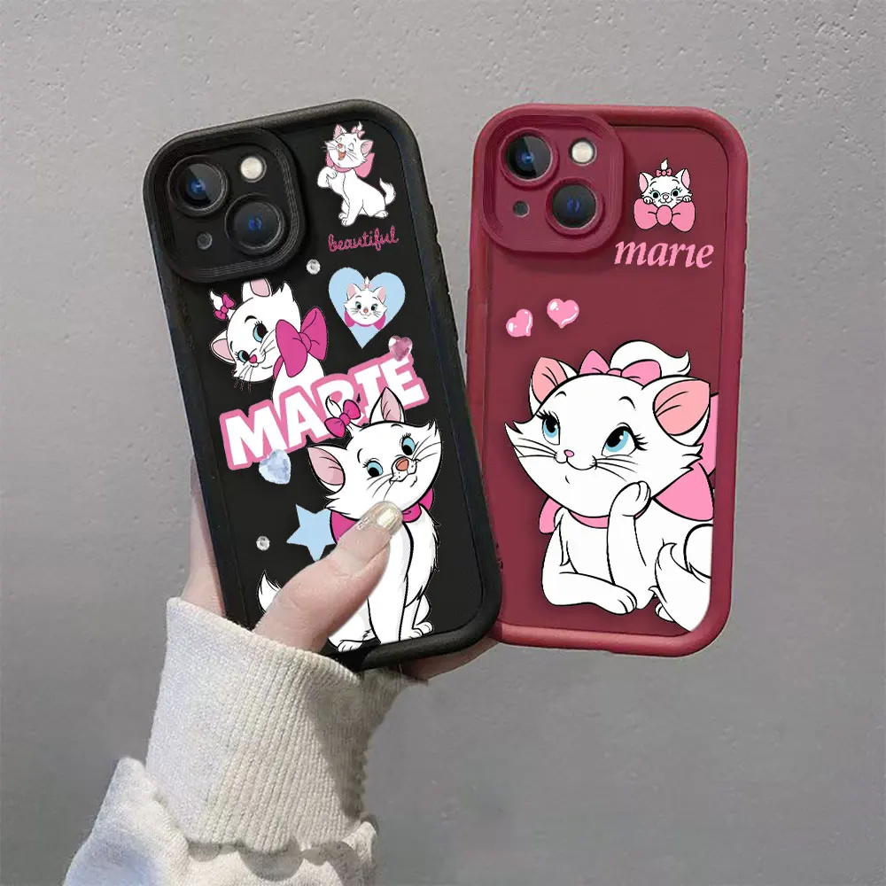 Disney Aristocrats Mary Cat Phone Case For VIVO Y20 Y17 Y17S Y21 Y22S Y22 Y27 Y28 Y35 Y36 Y50 Y51 Y72 Y75 Y76 Y77 Y78 Y100 Case