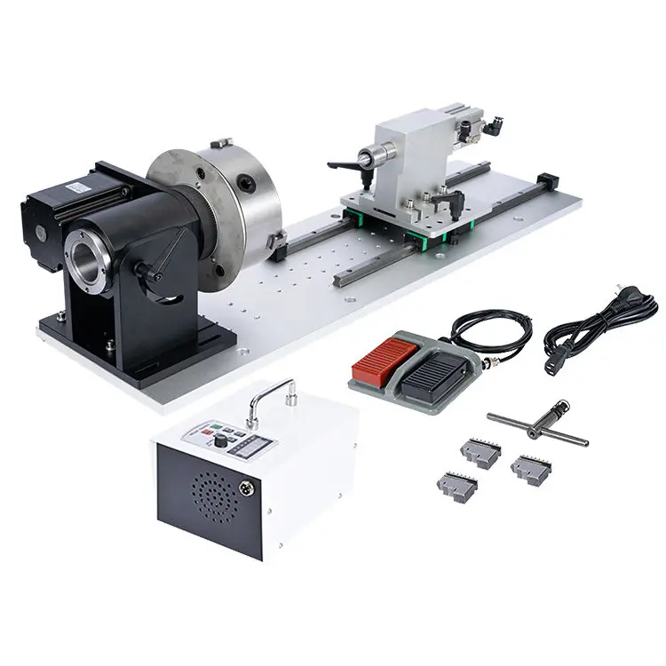 Laser Welding Argon Arc Welding Automatic Numerical Control Indexing Turntable, Positioner Pneumatic Top Annular Seam