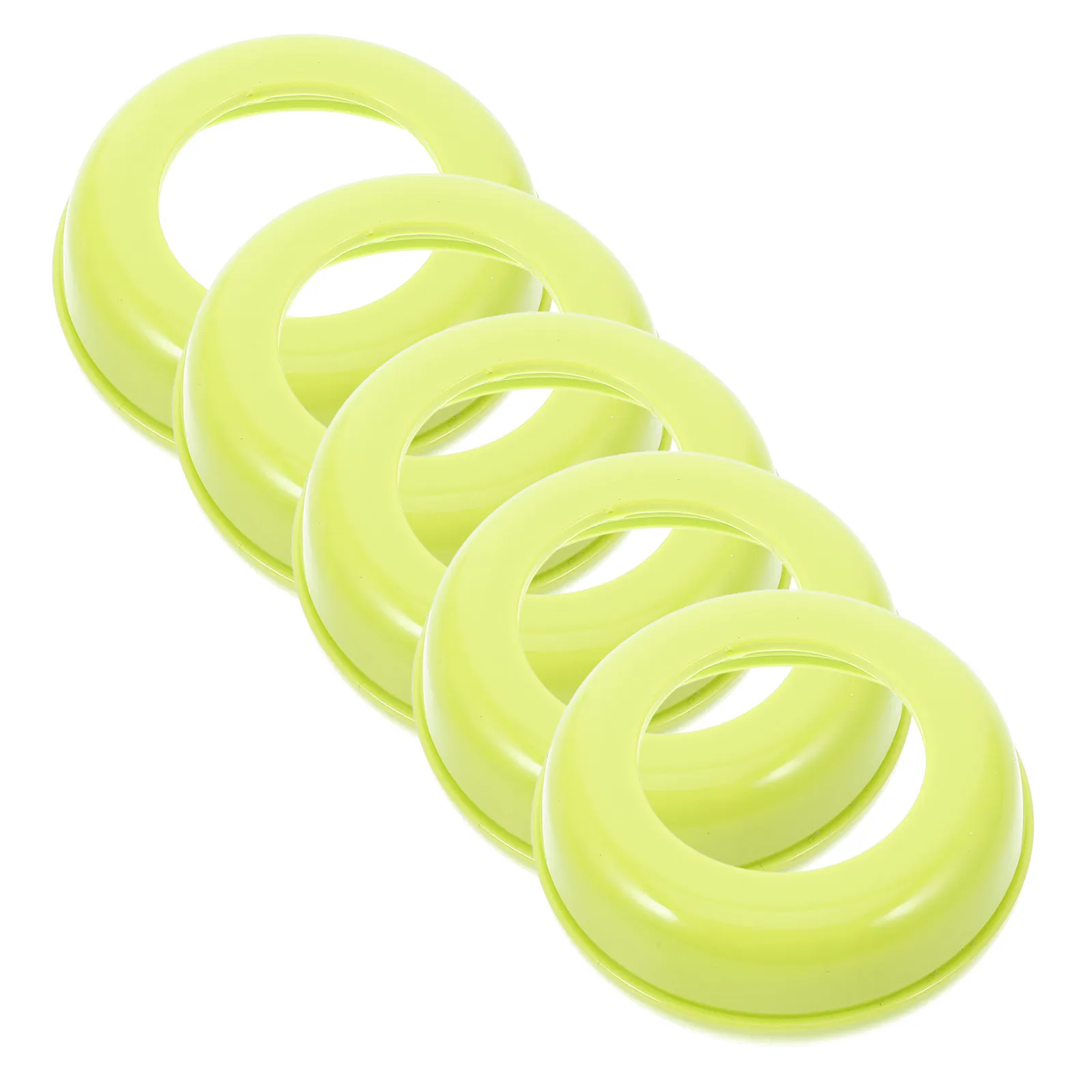 

5 шт. широких кольцевых колпачков для бутылок, сменные винтовые крышки, герметичная защита, универсальная совместимость для всех типов бутылок