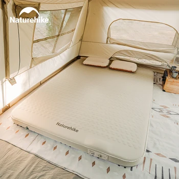 네이처하이크 에어매트,자충매트, 팽창식 매트리스 캠핑 매트, 접이식 매트리스, 초경량 휴대용 자체 팽창 매트, 야외 수면 패드, 에어 베드, 1-2 인용, C12