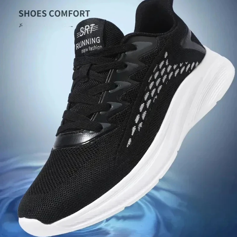 Large Size New 2025 Flying Fabric Air Cushion Rebound Design Original Selling Leisure Sports Men's Four Seasons Running Shoes