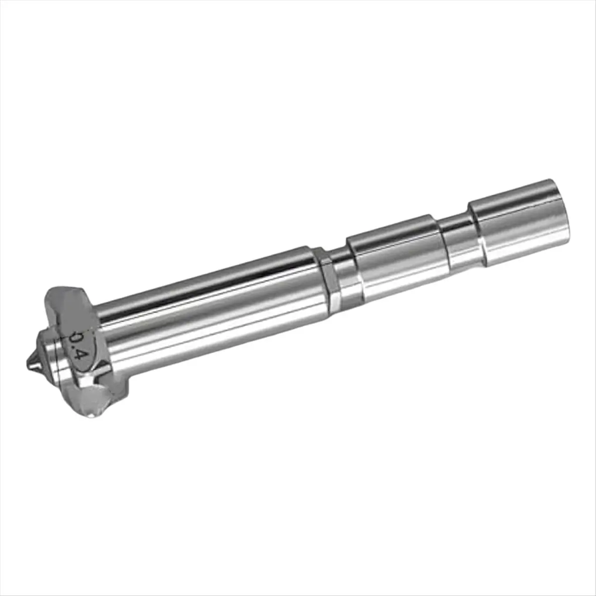 Latest ABBQ-Hotend with 0.6/0.8MM Quick Change High Integrated Hardened Steel Nozzle Throat Extruder Kit for 3 Max