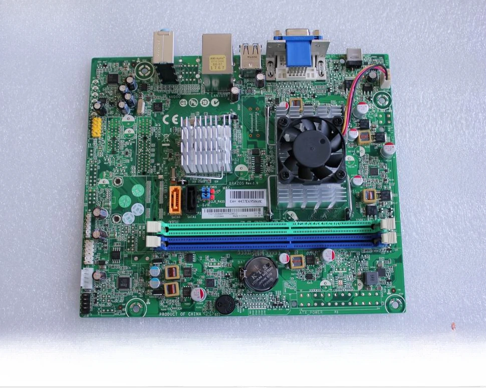 

For Lenovo Jiayue S5R1 S505 S505Z HudsonD1 Main Board BRAZOS Rev: 1.0 Integrated CPU