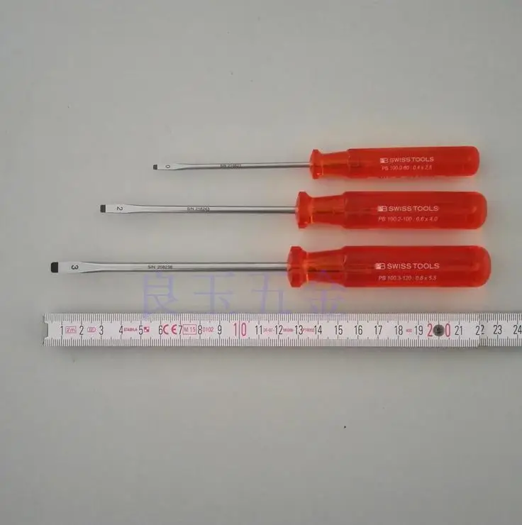 

PB Classic Slotted Screwdriver PB 100.00-70 PB 100.0/1/2/3/4/5/6/7/8/9