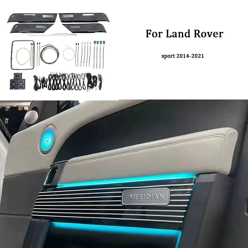 Interior Accessories Ambient Light Speaker Cover for Land Range Rover Vogue Sport 2013-2021