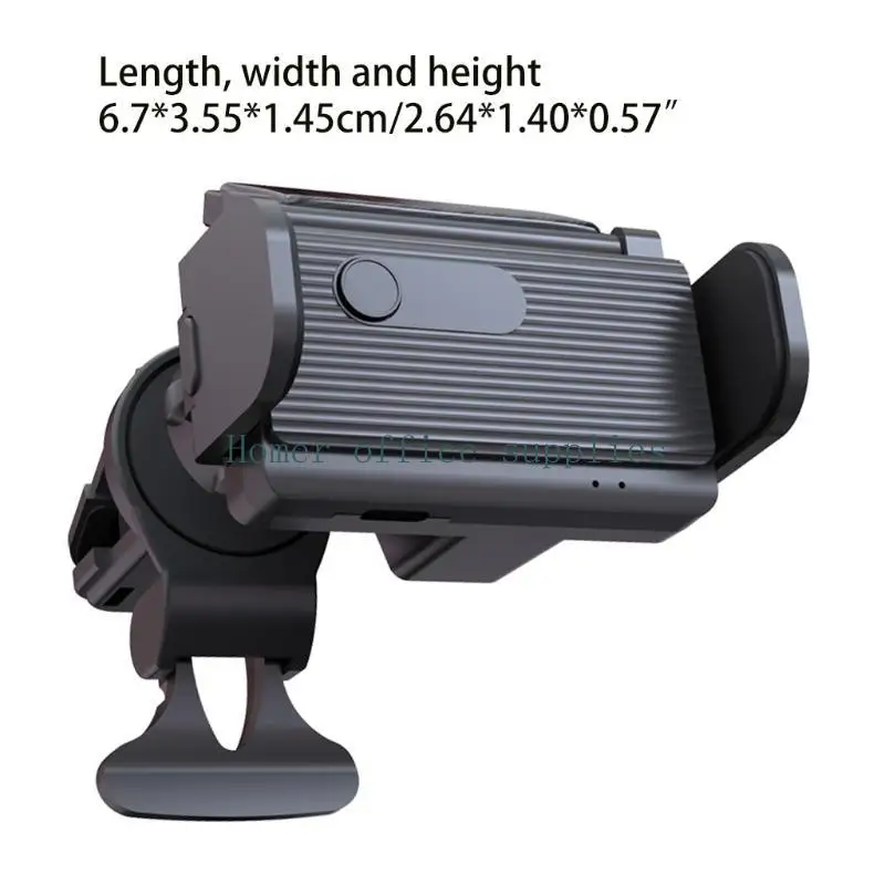 K43B Suporte para telefone solar para carro mãos livres 12/12 12 Mini suporte para celular