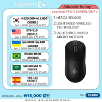 Logitech PRO X  SUPERLIGHT 2 GPW3 Wireless Mouse Gaming Mouse Gpw Second Generation Upgrade Hero2 Sensor