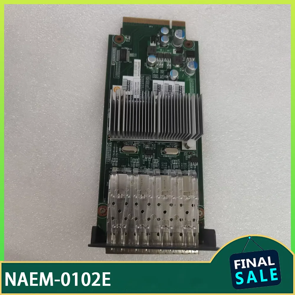 

Четырехпортовая гигабитная плата расширения NAEM-0102E