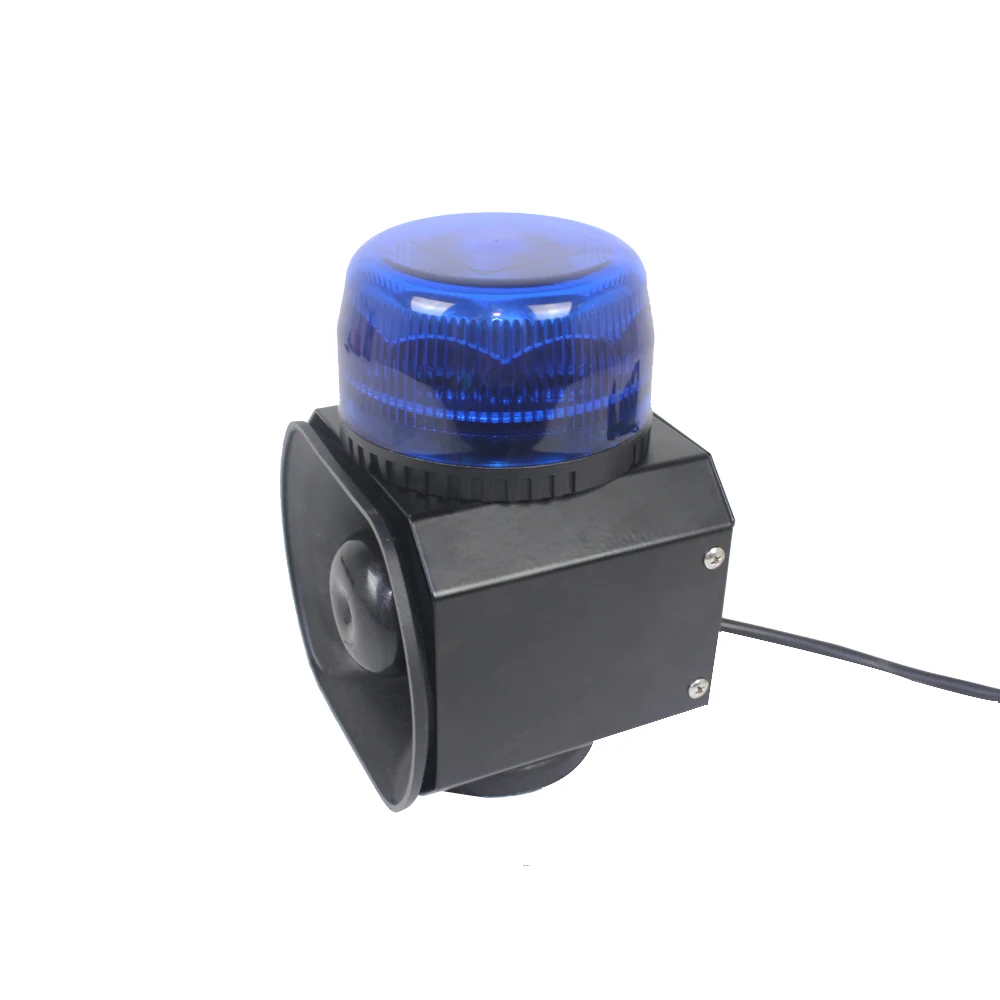Alarm with French Tone Flashing Beacon Light 12v Vehicle Safety Flash Warning Lighting Emergency Light