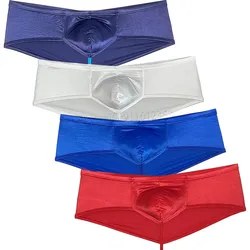 Men Hip Hop Boxer Briefs Underwear Ultimate Bikini Bokserki Bottoms Panties 1/3 Buttocks Brazilian Trunks