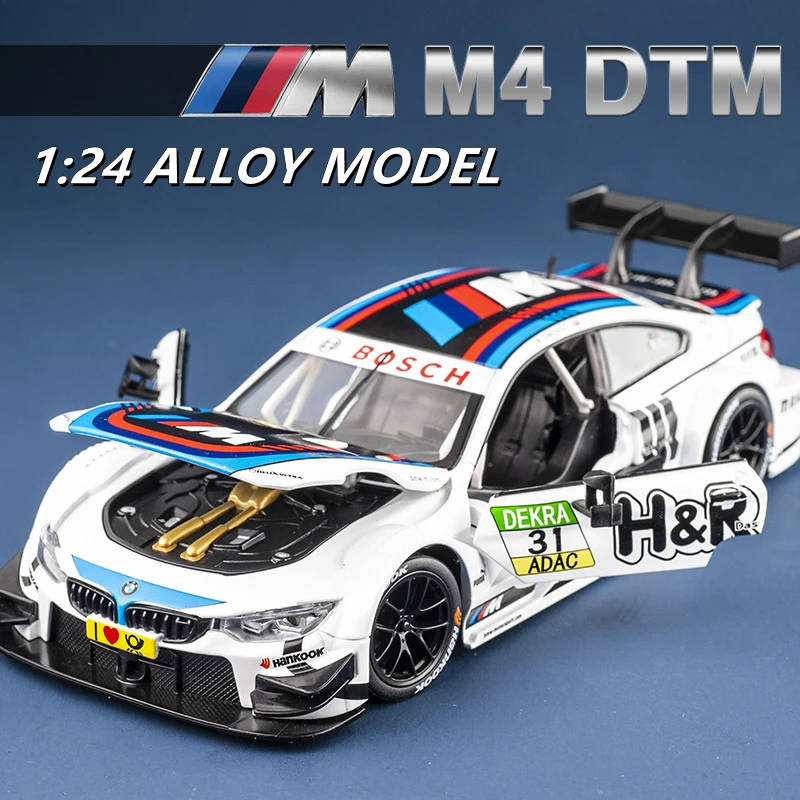 

1:24 BMW-Z4 M6 GT3 M4 DTM CLS Alloy Racing Car Model Diecasts Simulation Metal Toy Vehicles Car Model Collection Toys Gift