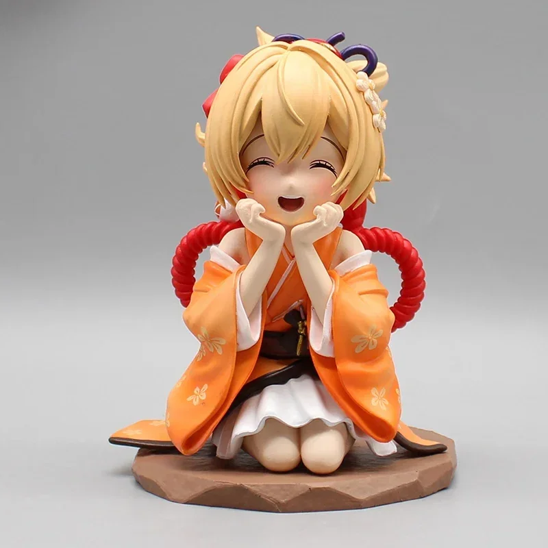 Genshin Impact Figures Yae Miko Yoimiya Kawaii  Action Figures PVC Game Character Model Collection Toys Desktop Decoration Gifts