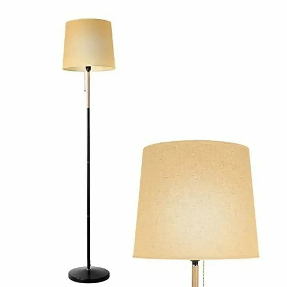 Modern Floor Lamp Design Pole Lamp with Shade Tall Lamp for Living Room Bedroom Office Dining Room Kitchen E27 Simple