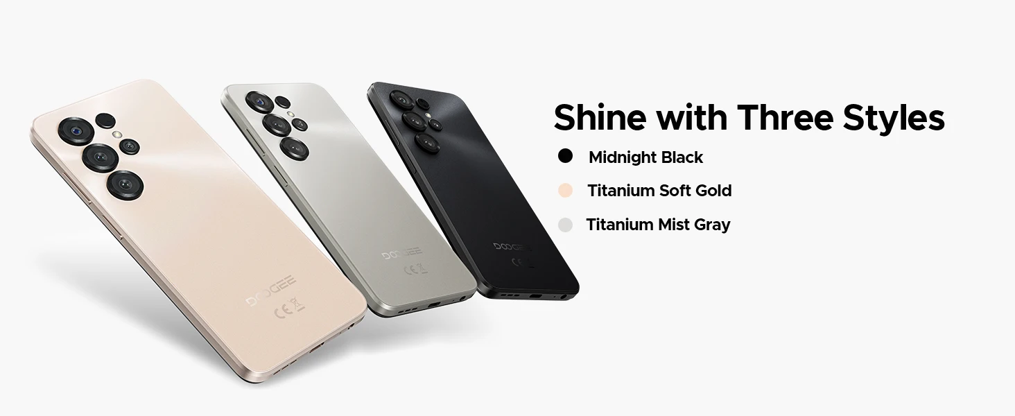 DOOGEE Note56X Lite Android 16 Smartphone 12GB+32GB 6.56" HD+ Screen 6150mAh Battery 8MP+5MP Widevine L1 NFC Cell Phone