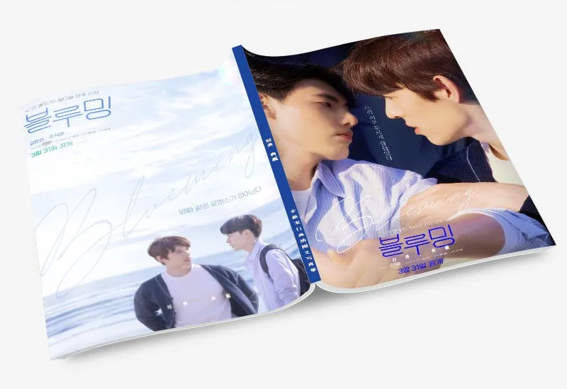 BL Drama Blueming Kang Eun-Bin Jo Hyeok Jun Photobook Set With Poster Lomo Card Bookmark Picturebook Photo Album Artbook