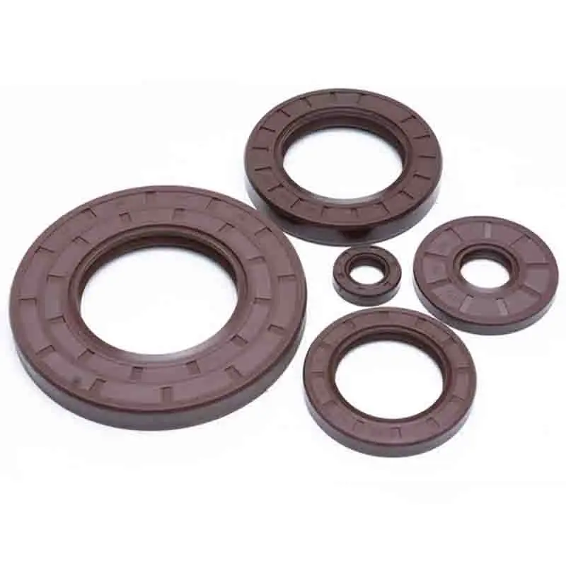 2Pcs FKM Rubber Oil Seal Set ID 15-19mm OD 21-47mm Height 4-10mm Fluoro Rubber Gasket Rings for Mechanical Seal Applications