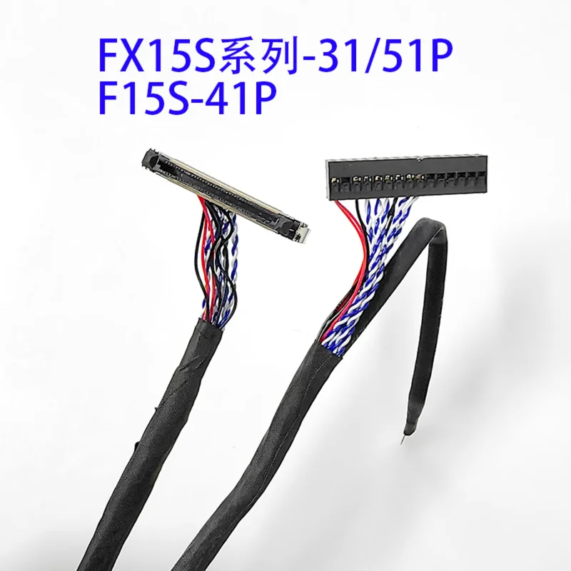 FX15S-41P Single 8 LVDS Display Cable 450mm for Hitachi UT32 AX066B001F 32 Inch LCD