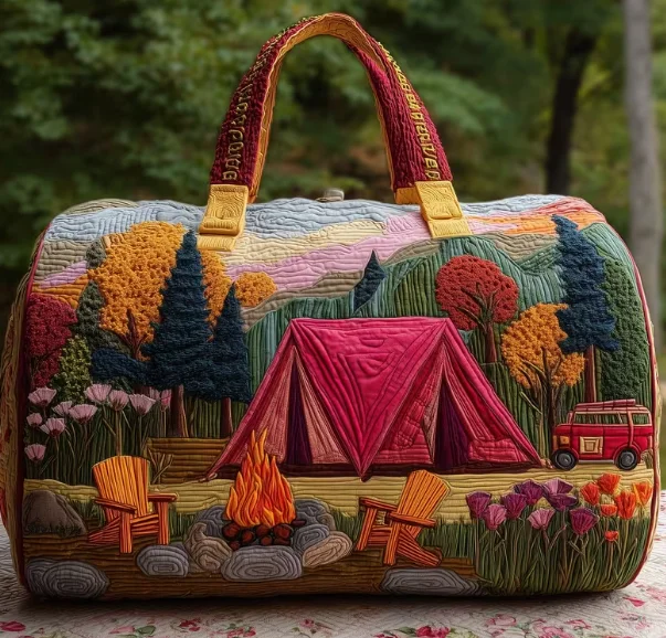 

3D Printed Quilted Travel Bags Personalized Gifts Sport Bags Handbag Tote Bag Training Bag Custom Beach Hiking Camping