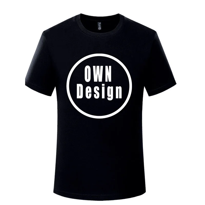 Brand New Custom T-Shirt Production Design Logo Text Men Women Print Original Design High Quality Gift Men Breathable T-Shirt