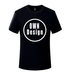 Brand New Custom T-Shirt Production Design Logo Text Men Women Print Original Design High Quality Gift Men Breathable T-Shirt